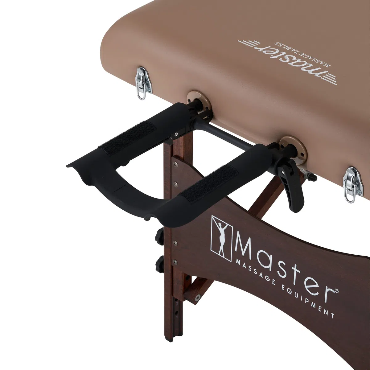 Master Massage 71cm Deauville Pro Tragbarer Salontisch Massageliege mit Rückenbewegung in Otter