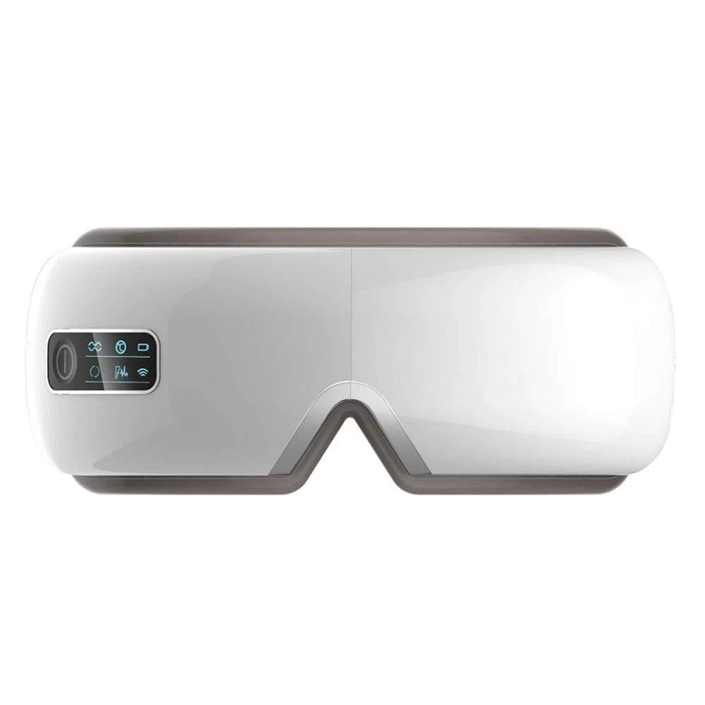 Augenmassagegerät, 6 Funktionen, 5 Modi, elektrisches Augenmassagegerät mit Wärme, Vibration, Luftdruck 4D zur Linderung der Ermüdung der Augen, Bluetooth-Musik, Verbesserung des Schlafes,