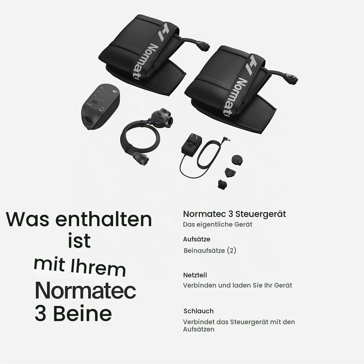 Hyperice Normatec 3 Legs Kompressionsstiefel Regeneration Größe Standard
