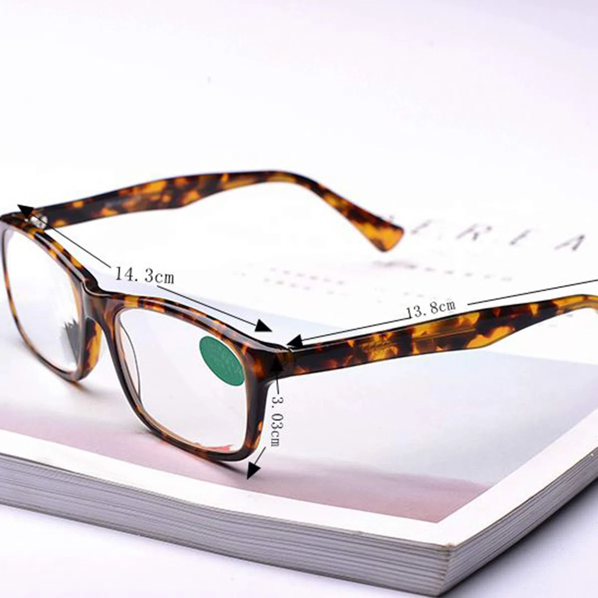 Retro Kleines Quadrat Rahmendesign Stilvolles Design Für Herren Und Damen HD Anti-Blaulicht-Augenschutz,Anti-Blaue Lesebrille Vintage Kristall Lesebrille,+2
