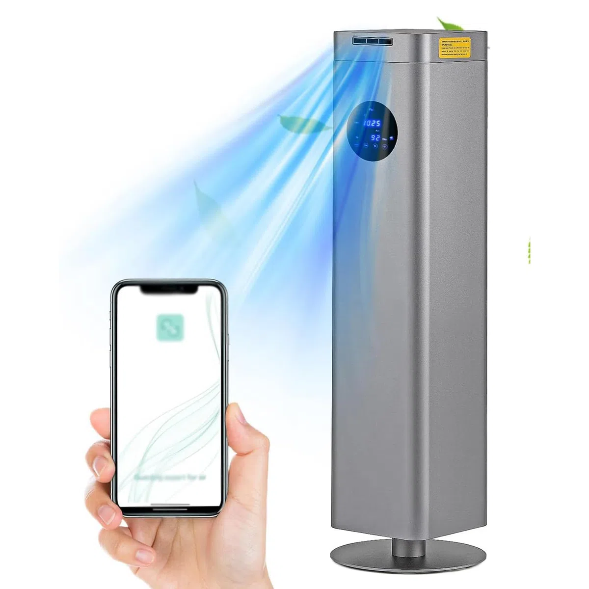 COYEUX 1500-ml-Duftluftmaschine für zu Hause, wasserloser Standdiffusor auf dem Boden, mit intelligenter Steuerung, Abdeckung 2000–3000 m², für Wohnzimmer, Büro