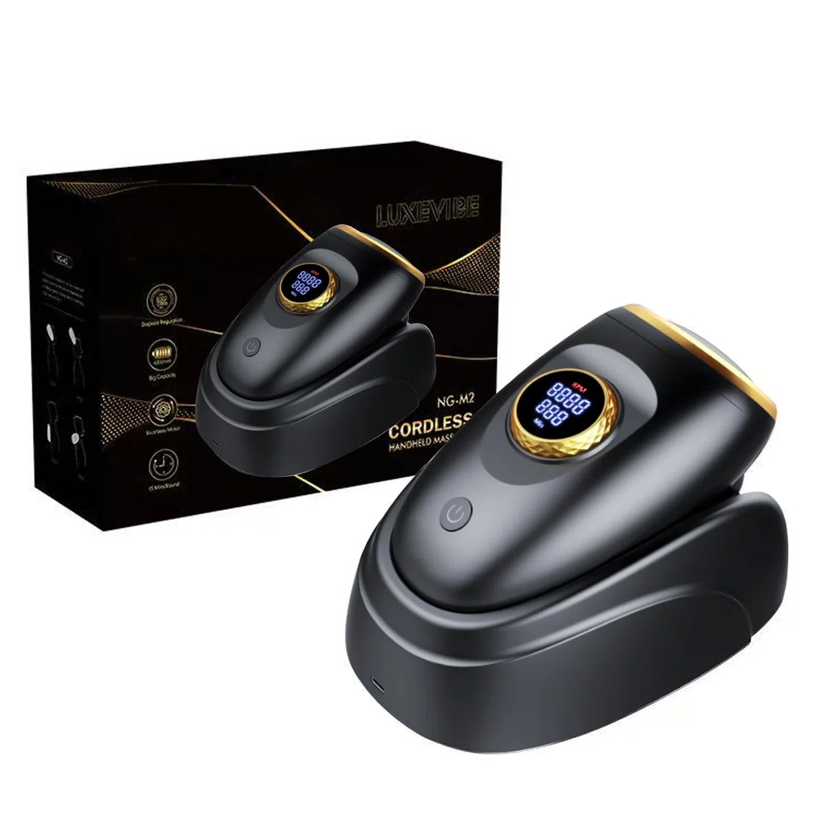 Professionelles Haarschnitt-Massagegerät/Schnurloses Handmassagegerät, Vibration