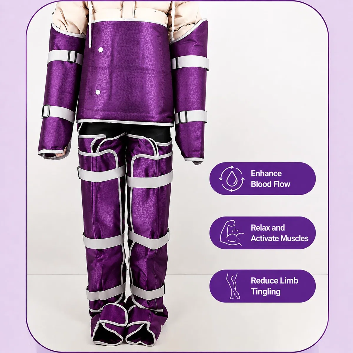 Beinmassagegerät Recovery Boots, Lymphdrainage Gerät Für Beine