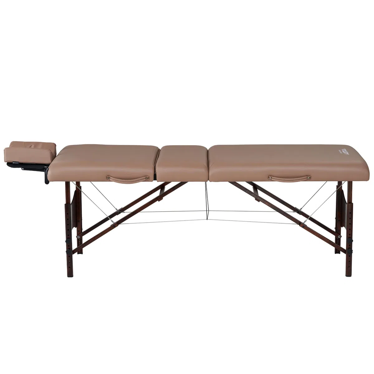 Master Massage 71cm Deauville Pro Tragbarer Salontisch Massageliege mit Rückenbewegung in Otter