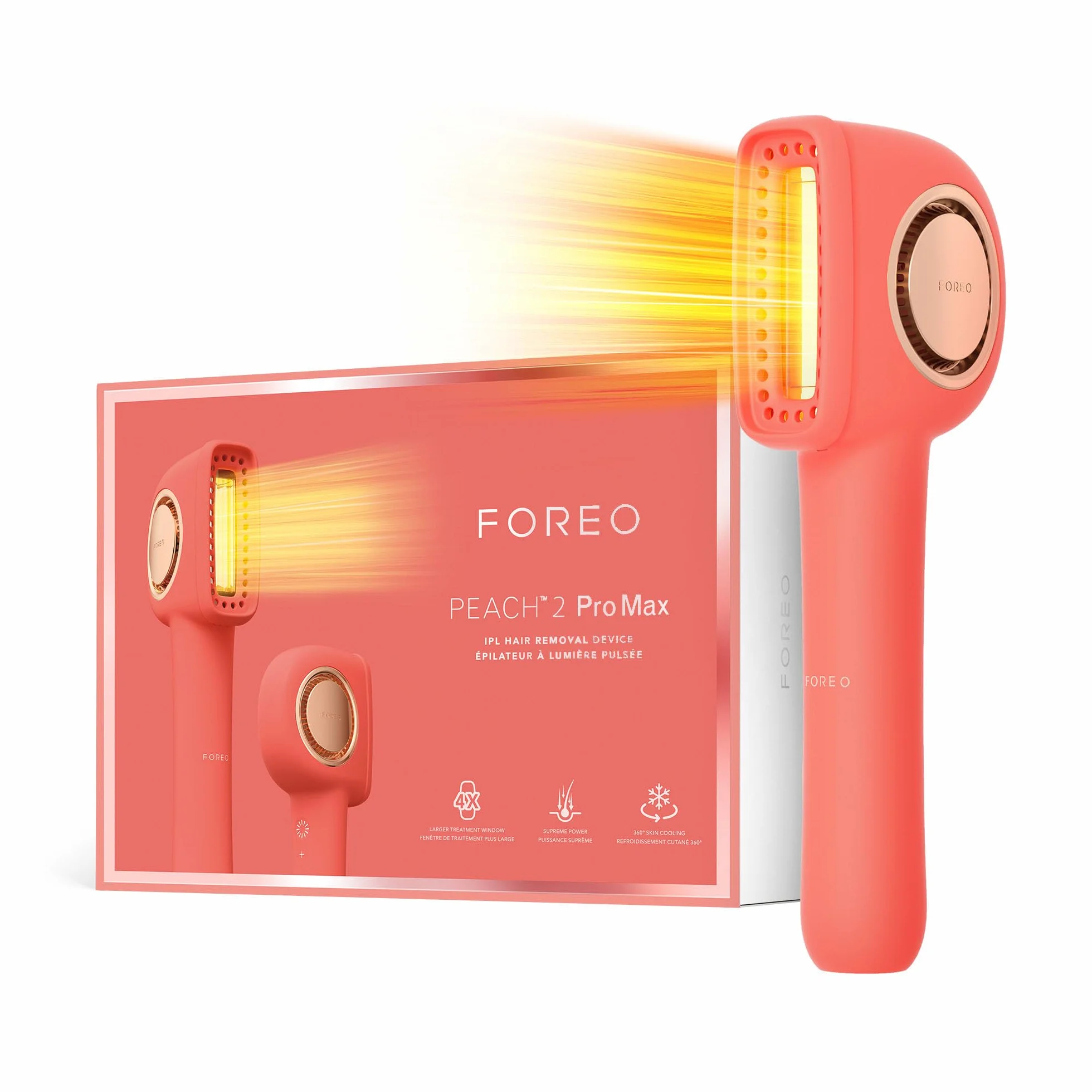 FOREO PEACH 2 Pro Max IPL-Haarentfernungsgerät - Beauty & Pflege
