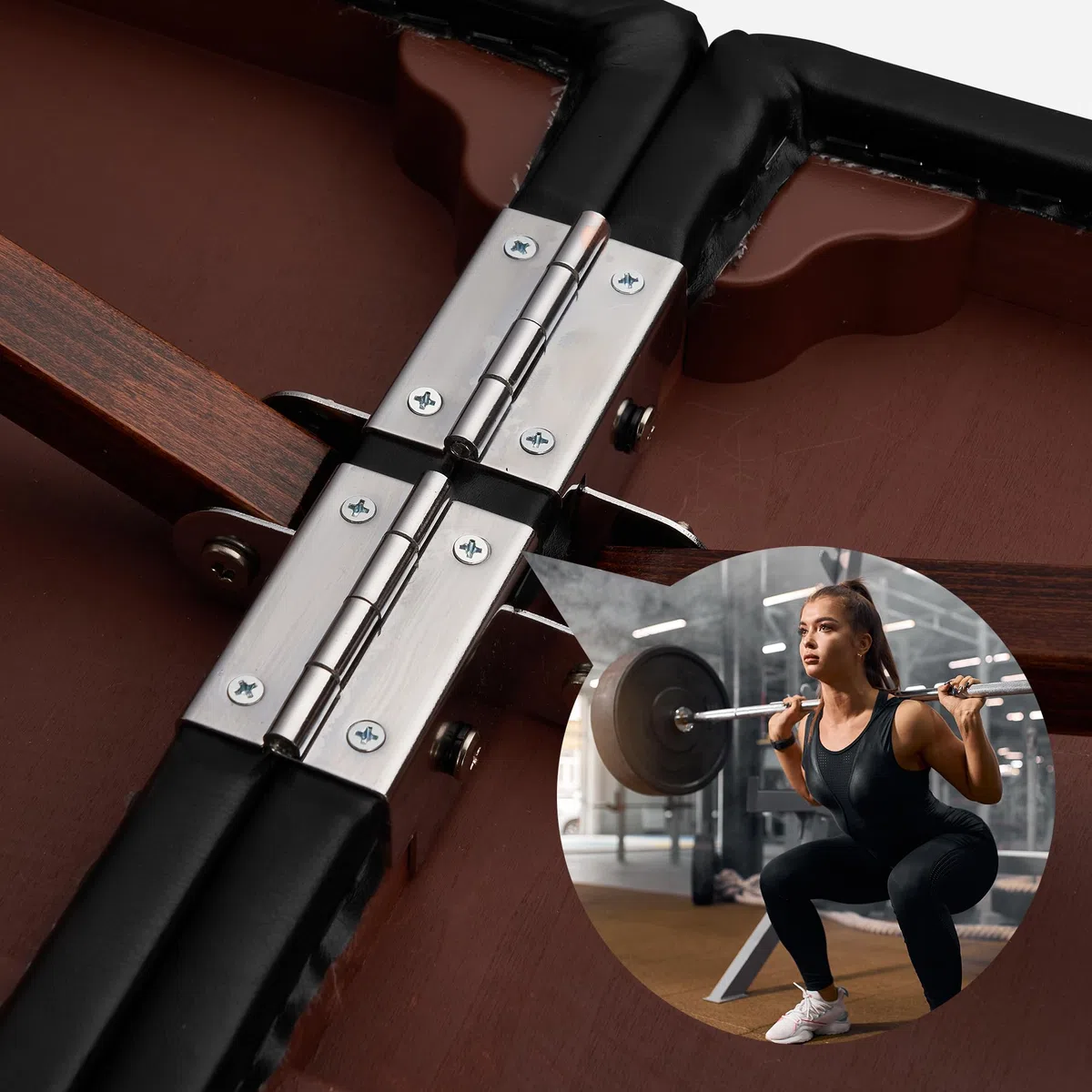 Master Massage Canoga 85cm Mobile Portable Klappbare Massageliege Behandlungsliege Massagebank Extra Breit für Yoga Thaimassage Feldenkrais Reha Training